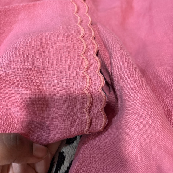 J Jill beautiful linen blazer can be worn as mini dress - Picture 4 of 7